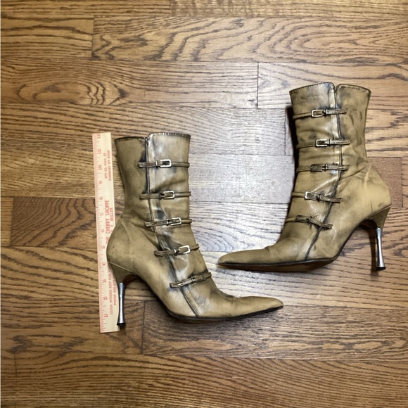 El Dantes vintage leather stiletto boot. Size 38 (EU) - Picture 11 of 12